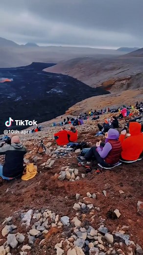 Fiery Lava Eruption on Mountain | Powerful Video Footage