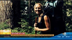 Earthquake survivor shares details on the disaster