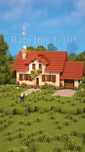 43K views · 575 reactions | Minecraft Polish Inspired House#minecraft #minecraftbuilding #minecrafttutorial | Gorillo | Facebook