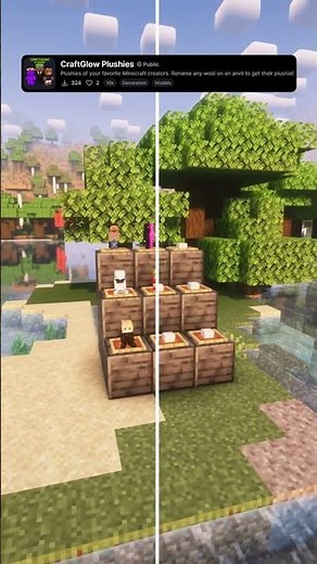 My Minecraft Resource Packs Preview PT.12 #minecraft #shorts #resourcespack #texturepack