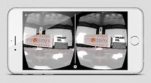 How would I approach a mobile vr doubled screen?