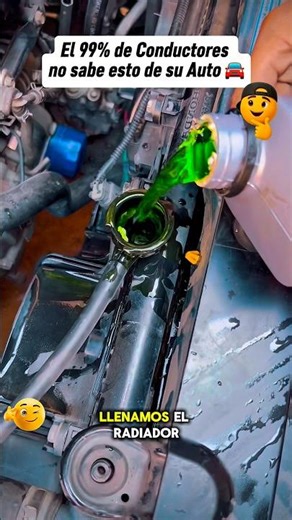 How to change your radiator fluid in 1 minute 🚗💨