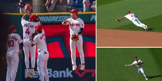 Rocchio flashes leather, helps Guards inch closer to Wild Card spot