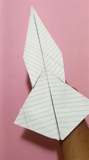 How to make Airplane using note book paper | Diy note book paper Airplane | Origami Airplane ✈️