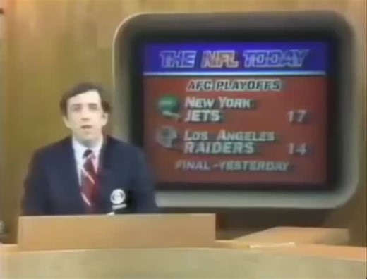 @nyjetshistory on Instagram: "The NFL Today highlights of the Jets 17-14 win over the Raiders in the 1982 playoffs. This aired the next day when Brent Musberger and Jimmy the Greek were recapping the @nyjets win. I love this clip, make sure you watch the whole thing😁 #JetUp #Jetshistory"