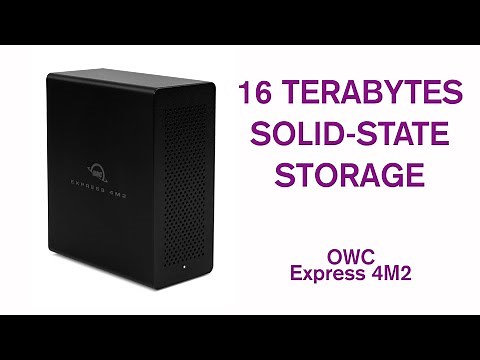 Other World Computing Express 4M2 16TB Build: Unpack, Assemble, Format, and Test with MacStudio