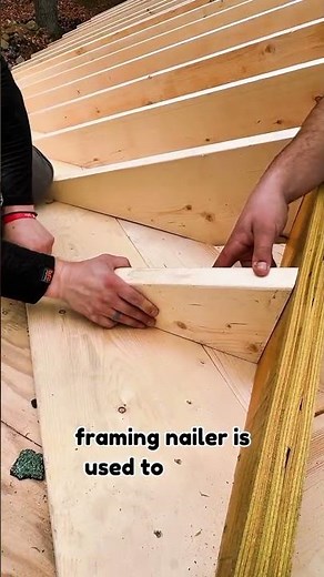 Fast Roof Framing Technique Using a Cordless Framing Nailer | Small Rafter Installation