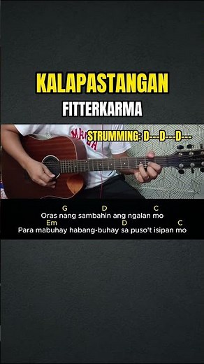 Kalapastangan - Fitterkarma | Easy Guitar Tutorial