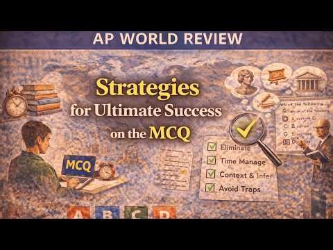 AP World History STRATEGIES for SUCCESS on the MCQ