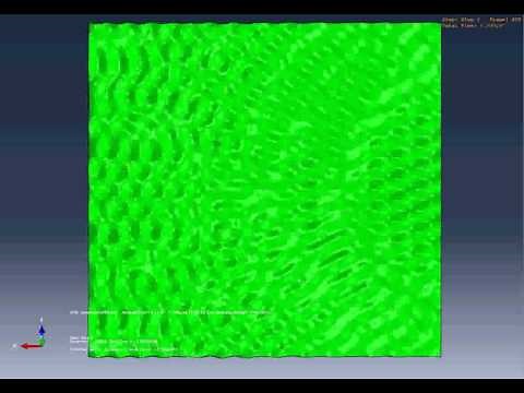 Propagation of lamb wave