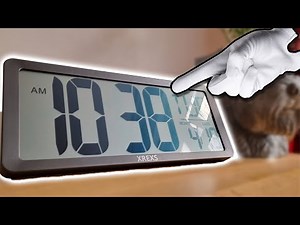 Black Alarm Clock by XREXS