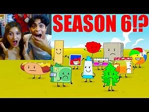 COUPLE REACTS TO BFDI SEASON 6!?!?!? (BFDIE 1 & 2 REACTION)