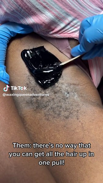 Anything is possible, if both you and your client work together! #waxingvideos #fyp #waxing #wax #tiktok #estheticianlife #esthetician #hairremoval #educational #educate #anythingispossible #underarmwax #