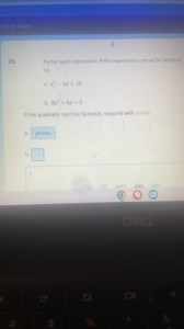 : Unitiof ocaymerii Study Guide26.Factor each expression. I... | Filo