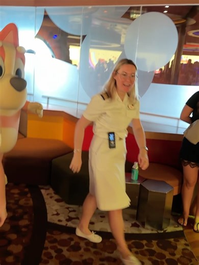 Tim Tracker on Instagram: "You know it’s a great cruise when Bluey arrives and surprises you! We sailed over the weekend and had the chance to catch the new Bluey and Bingo activities on board the Disney Dream. The vlogs will be out soon, so be sure to check them out! #disneydream #disneycruiseline #disneycruise #bluey #blueyandbingo"