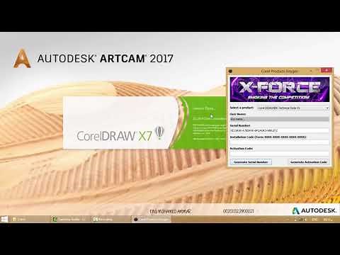 Corel DRAW X7 Setup طريقة تثبيت برنامج الكوريل دروو