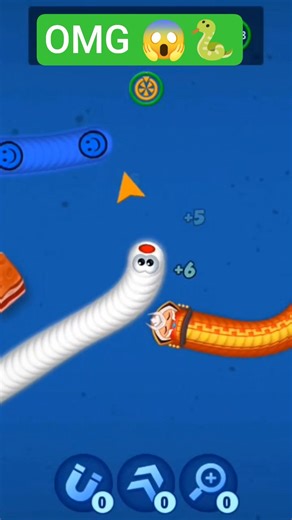 😱Chota chota snake🐍🐍L1153vivov29#snakegame #snakerun #shorts#gaming