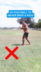 DO THIS DRILL TO NEVER DROP A PASS | First Down Training