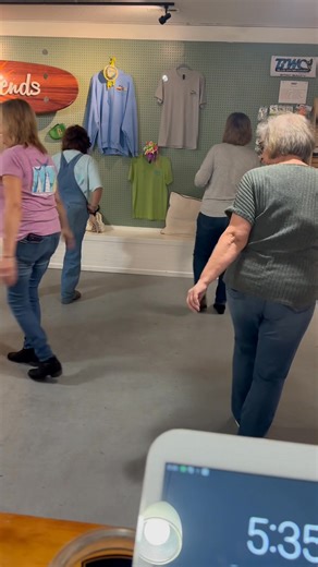 Beginner line class dance is almost over but Intermediate begins at 6–better hurry!!! #morethanacoffeeshop☕️ #linedanceclass #linedance #linedancing #hollyridgenc #veteranownedbusiness🇺🇸 | Coastal Blends of Holly Ridge