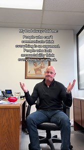 Dad’s Words on Communication and Accountability