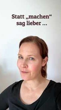 Statt „machen“ sag lieber ... (Deutsch B2) #deutschb2 #deutschverbessern #synonyme #wortschatz