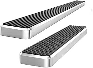 APS Premium 6in 304 Stainless Steel Running Boards Compatible with Ram ProMaster 118in Wheelbase 14-26