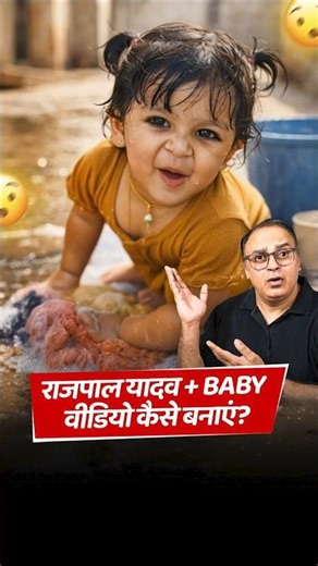 How to create funny baby video using AI 😱|