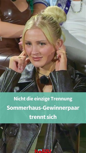 Eben noch haben sie das Sommerhaus gewonnen - dann trennen sie sich! #sommerhaus #sommerhausderstars | Hörzu