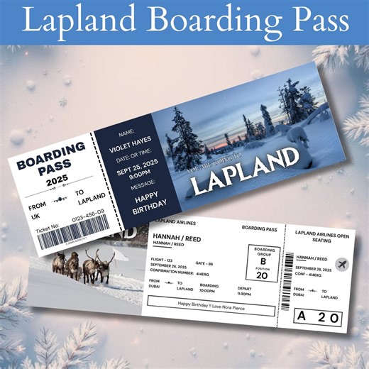 Editable Boarding Pass Ticket Template, Printable Plane Ticket Gift, Personalized Flight Surprise Ticket, Digital Download - Etsy