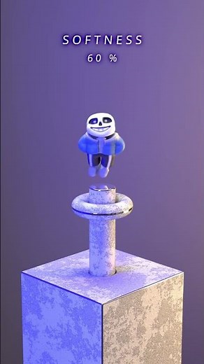0% to 100% undertale SANS simulation test in houdini !