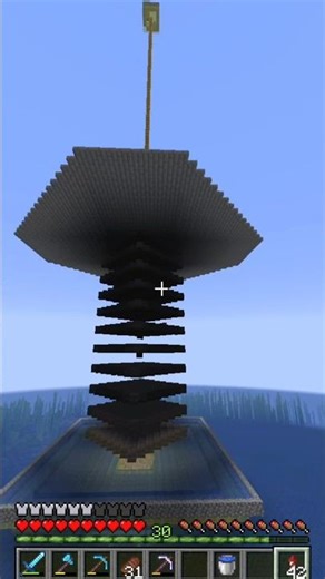 Gunpowder+string farm #minecraft #construction #survival