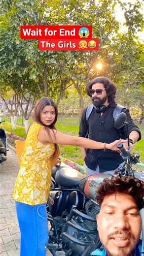 Funny Version: Girl’s logic about Royal Enfield!😂#shorts#funny#girlslogic#comedy
