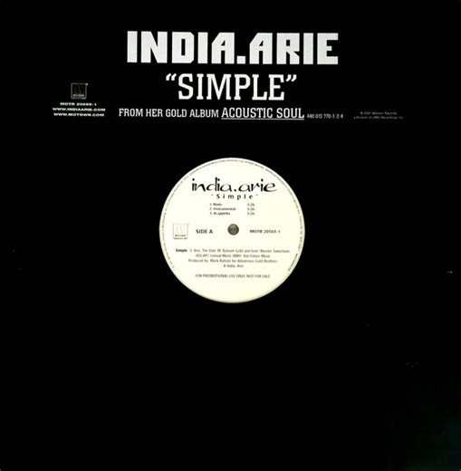 India.Arie – Simple (2001, Vinyl)