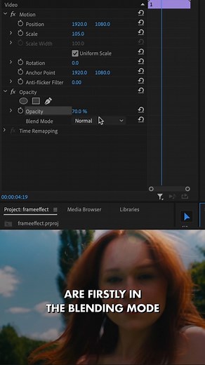 73K views · 1K reactions | adobe premiere pro layer stack blend effect tutorial | Justin Odisho | Facebook