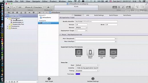 千锋iOS开发UI教程 UI-2.10-UIView视图自动缩放_1(2)