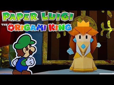 Paper Luigi: The Origami King - Save Princess Daisy - Walkthrough #01