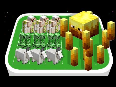MERGE MINE MOBS CRAFT EVOLUTION - New Merge Battle 3D Gameplay, Iron, Creeper, Zombies Games