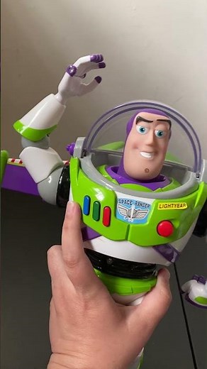 Disney Store Toy Story Buzz Lightyear 12-inch Interactive Talking Action Figure
