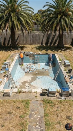 Old Pool Restoration | Before and After #shorts
