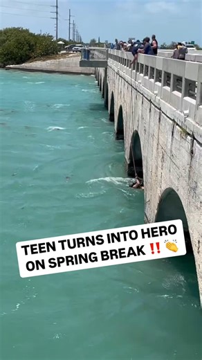 INCREDIBLE 🙌 Brody Kaufman is a teenager from Clarence, New York. He jumped into action and helped save a man’s life while on spring break in Florida. | 7 News WKBW