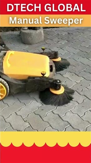 DTECH Manual Sweeper Demo || Contact Us :- 7303805505