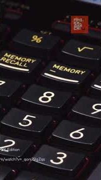 You've NEVER seen anything like this! The MOST EXPENSIVE calculator in HISTORY