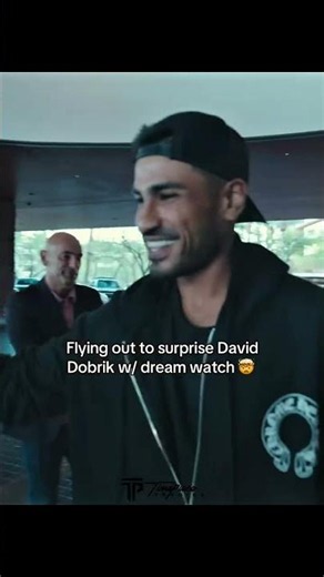 Flying out to surprise David Dobrik w/ dream watch🤯