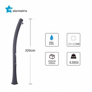 [Hot Item] Swimming Pool Garden Outdoor Shower with Drain Valve