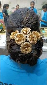 Messy bun step by step hairstyle tutorial follow me on instagram @pramila_makeover