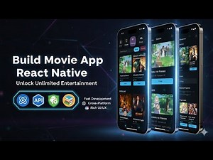 React Native Movie App Tutorial For Beginners – Complete Course | Zero to Build
