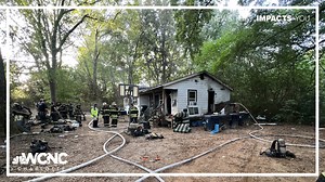 12K views · 40 reactions | Firefighters rescued a person from a burning home on Rich Hatchet Road, overcoming challenges due to the victim's medical condition. | WCNC Charlotte | Facebook