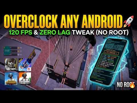 HOW TO OVERCLOCK ANY ANDROID IN 2026! 🚀 Get 120 FPS & Zero Lag Tweak (No Root)
