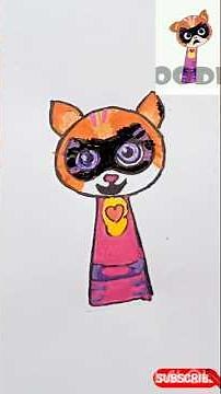 #Sprunki OC GINNY (From Super Kitties) #phases #Drawing Art incredibox...