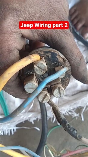 Jeep wiring part 2 #shorts #em87rider #viral